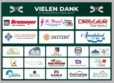 Vielen Dank an unsere Sponsoren und Festpartner